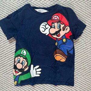 H&M Mario & Luigi T-Shirt Size 2T